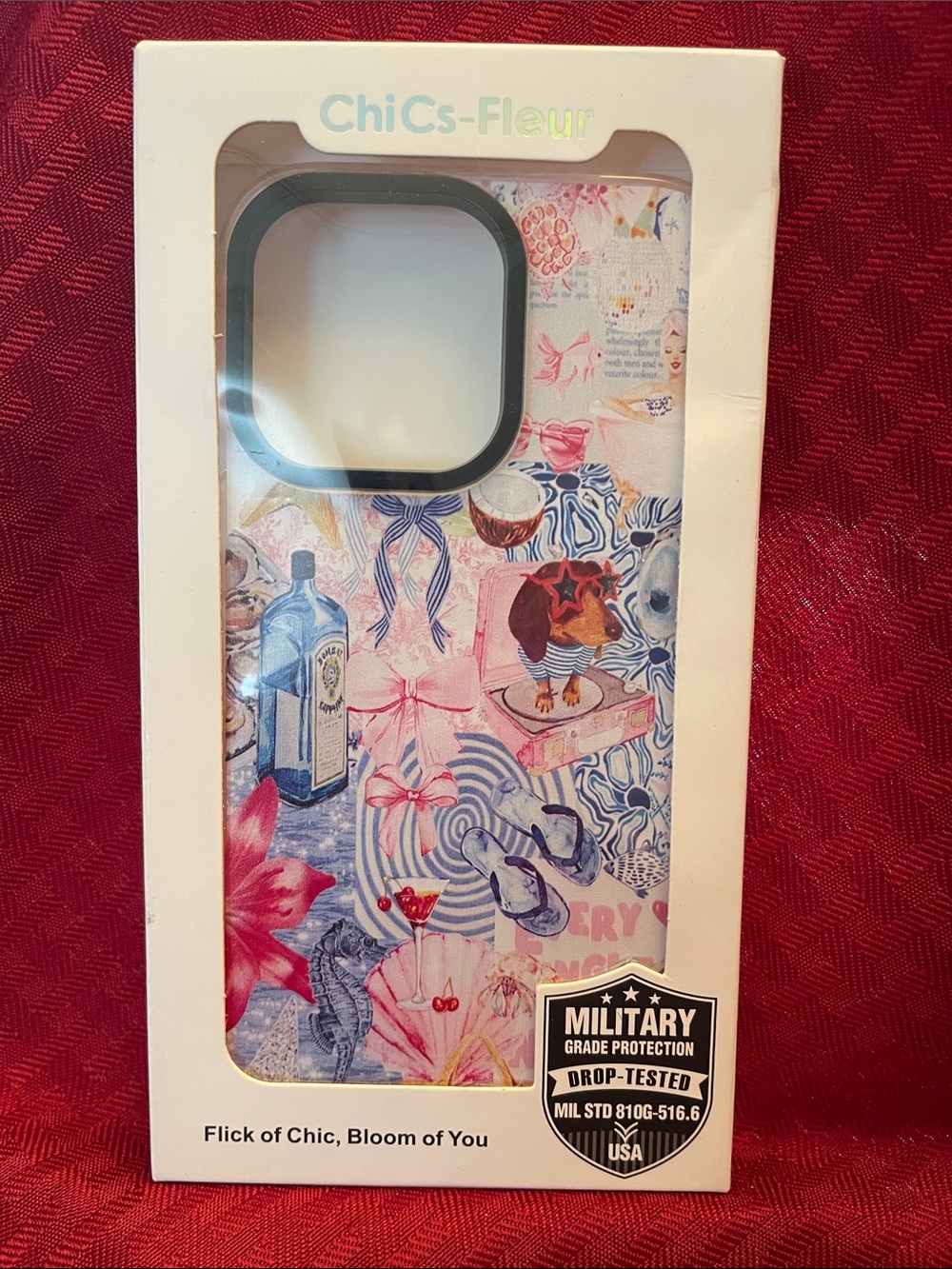 Chics-Fleur Phone Case - iPhone 14 Pro Max